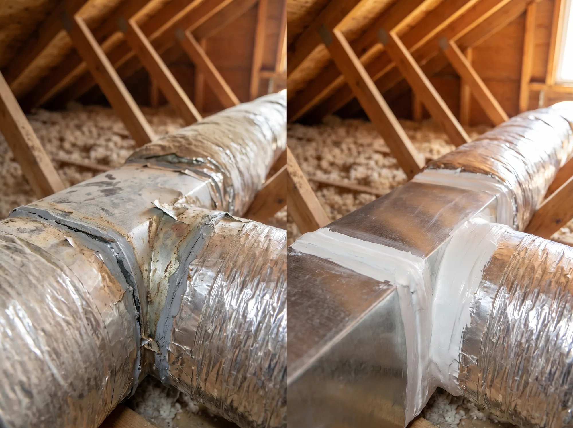 Duct sealing project
