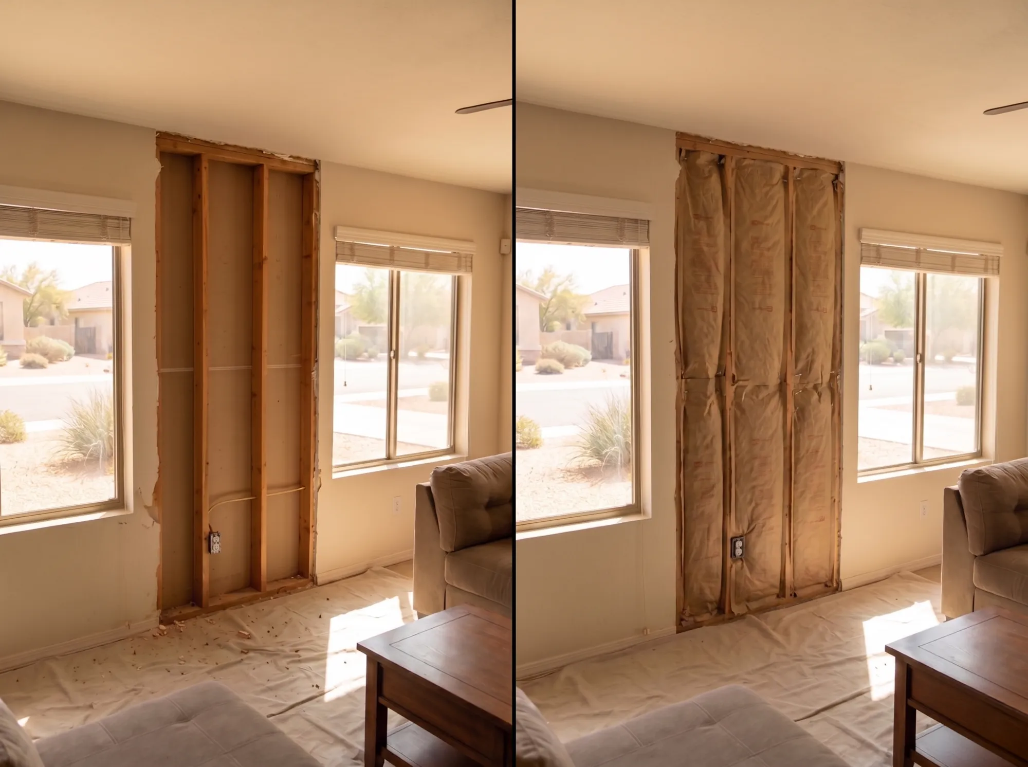 Wall insulation add-on