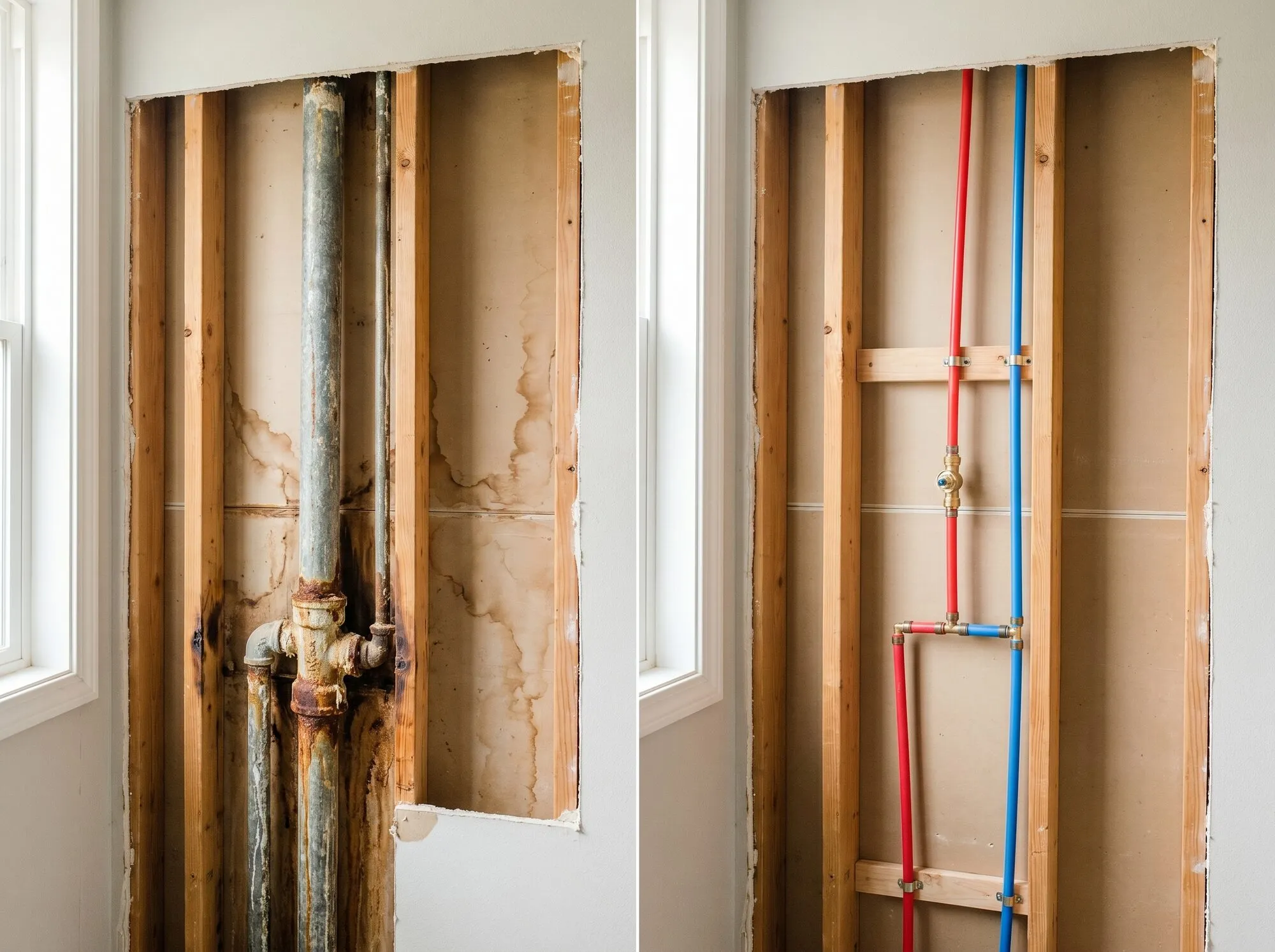 Whole-home repipe