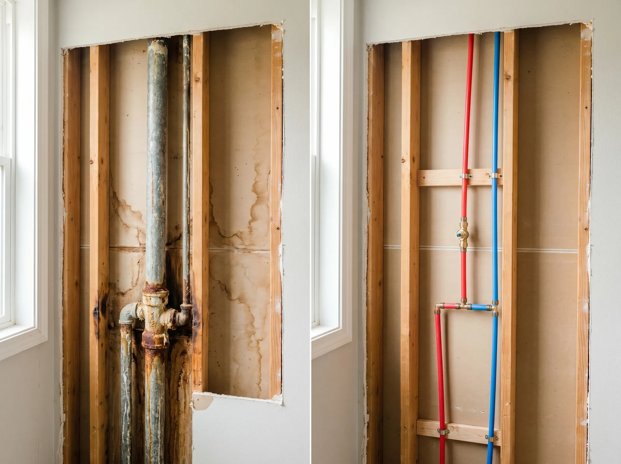Whole-home repipe
