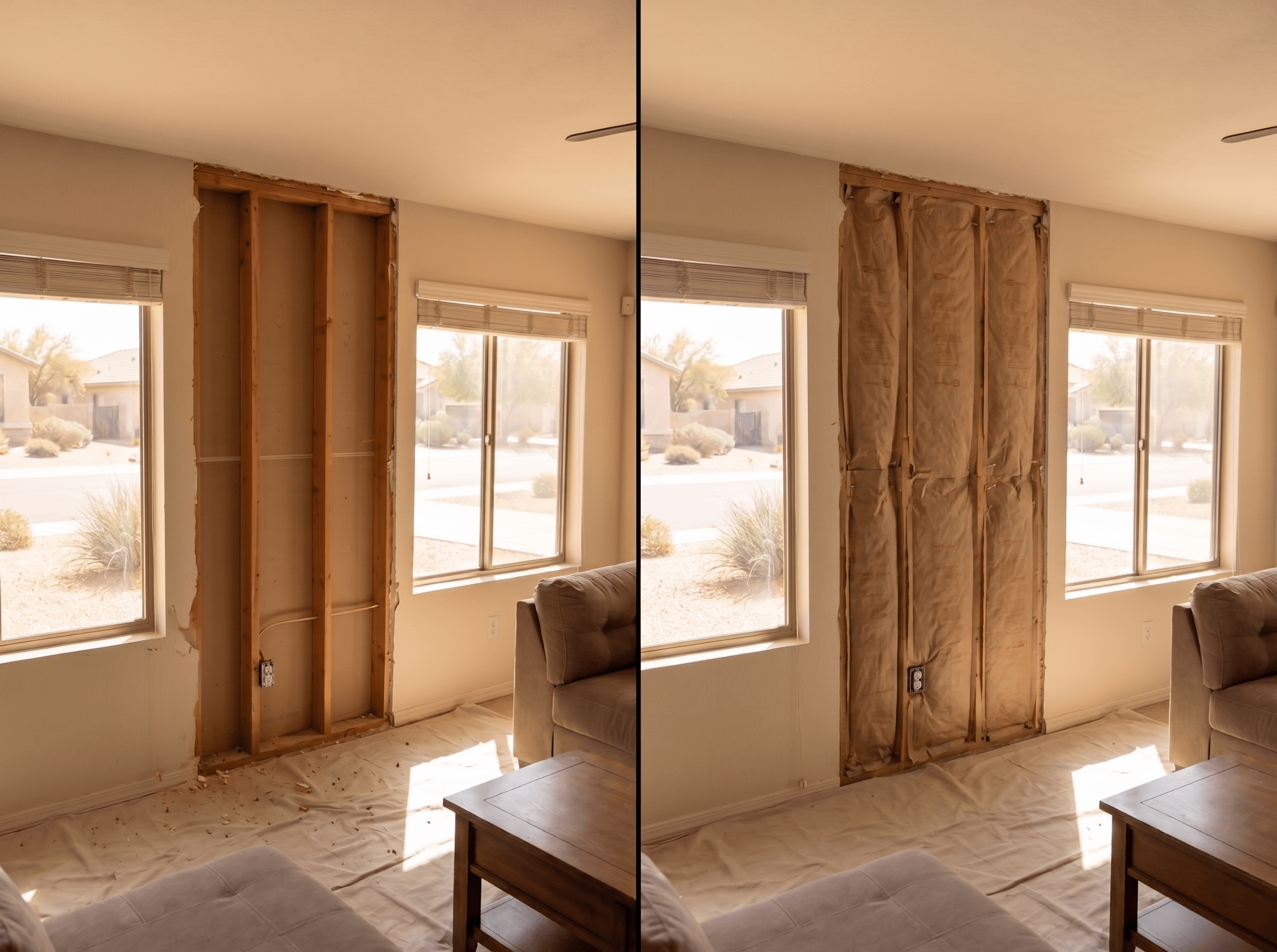 Wall insulation add-on